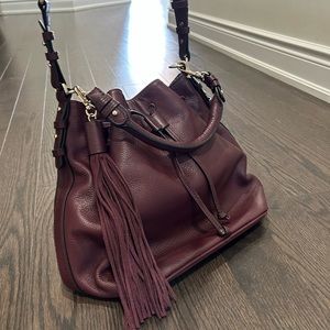 Danier bucket bag genuine leather